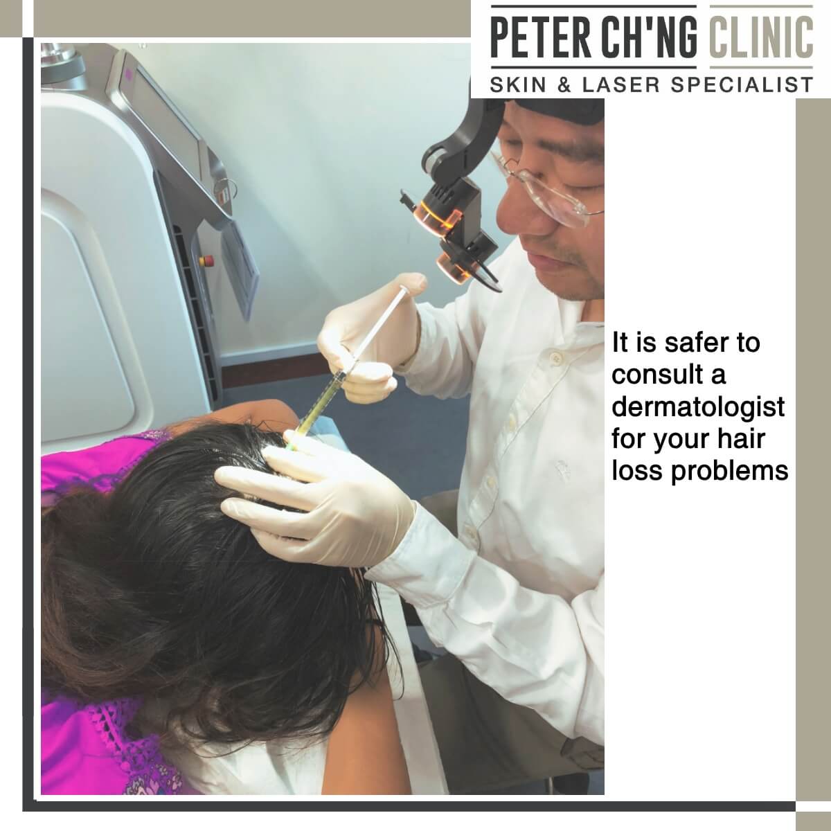 PRP treatment for hair loss